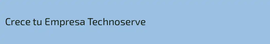Crece tu Empresa Technoserve